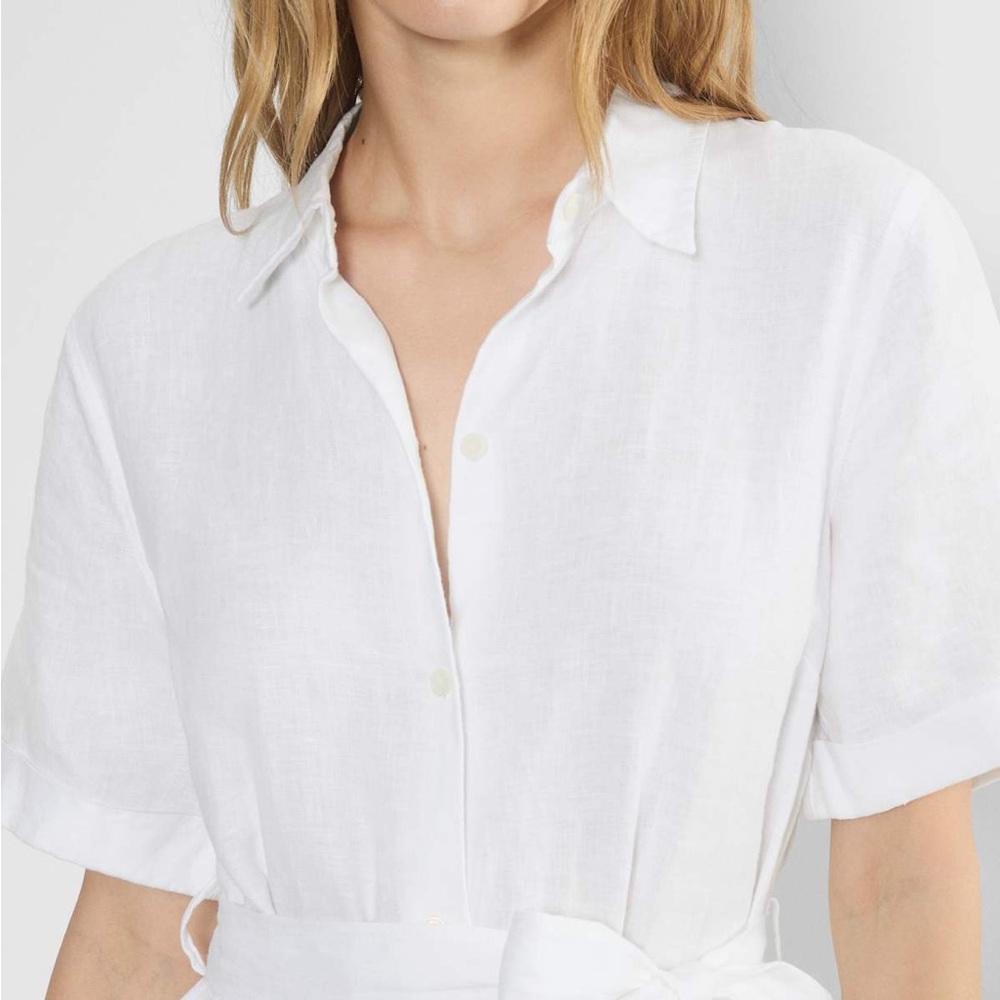 Aritzia Babaton Eleta Linen Dress - Picture 2 of 6